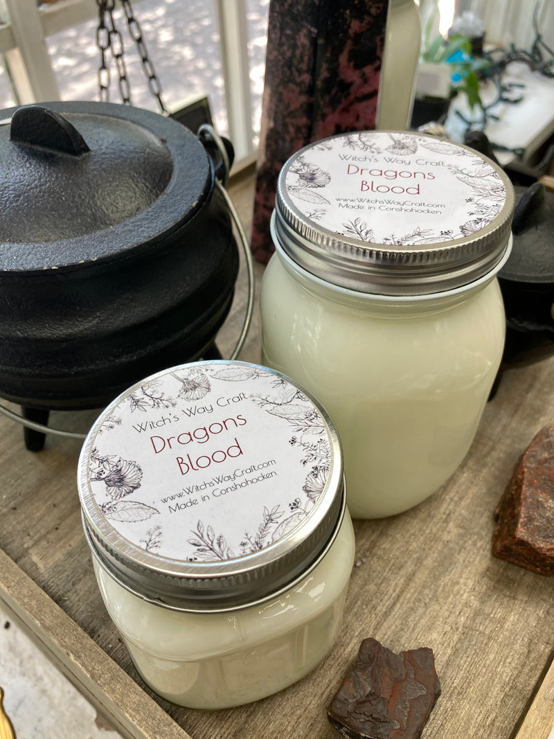 Dragons Blood - Scented Soy Candle