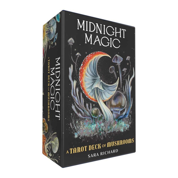 Midnight Magic - Tarot Deck of Mushrooms by Sara Richard