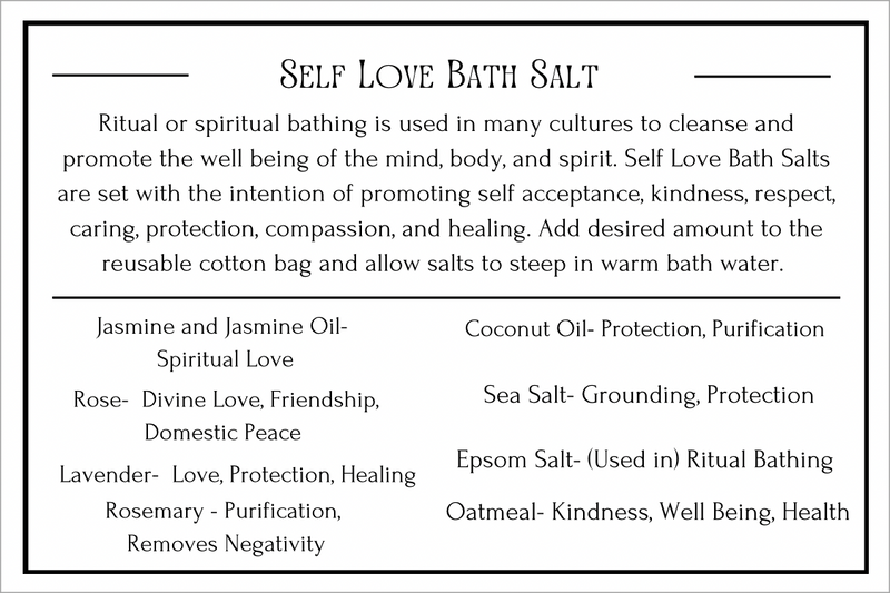 Self Love Bath Salt - Tinkers Co