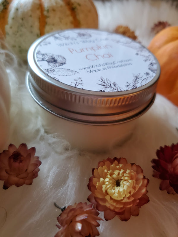 Pumpkin Chai - Scented Soy Candle