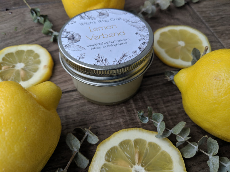 Lemon Verbena - Scented Soy Candle