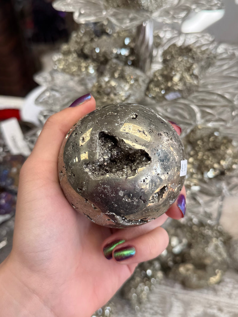 Pyrite Sphere