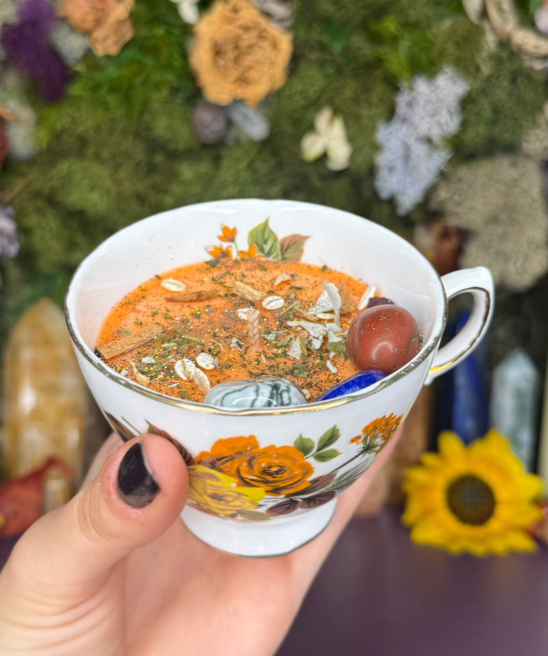 Fall Equinox Ritual Candle #21