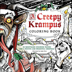 Creepy Krampus Coloring Book Illustrated by Andy Price
