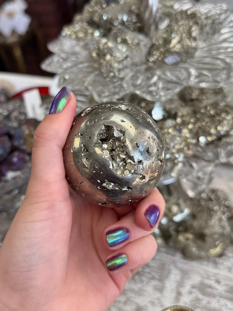 Pyrite Sphere