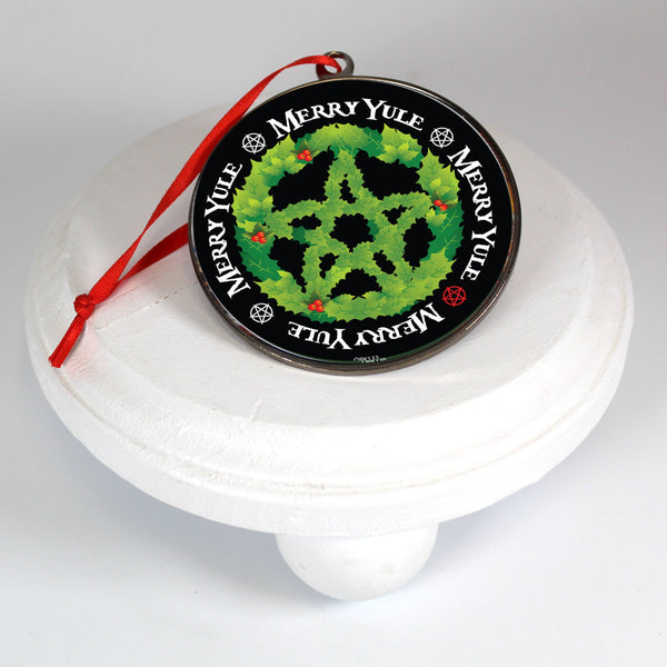 Dome Ornament Merry Yule