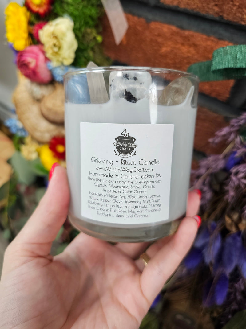 Grieving Ritual Candle