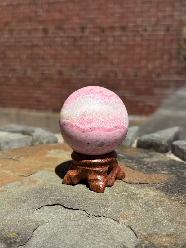 Rhodonite Sphere