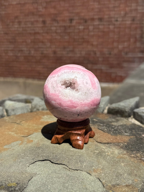Rhodonite Sphere