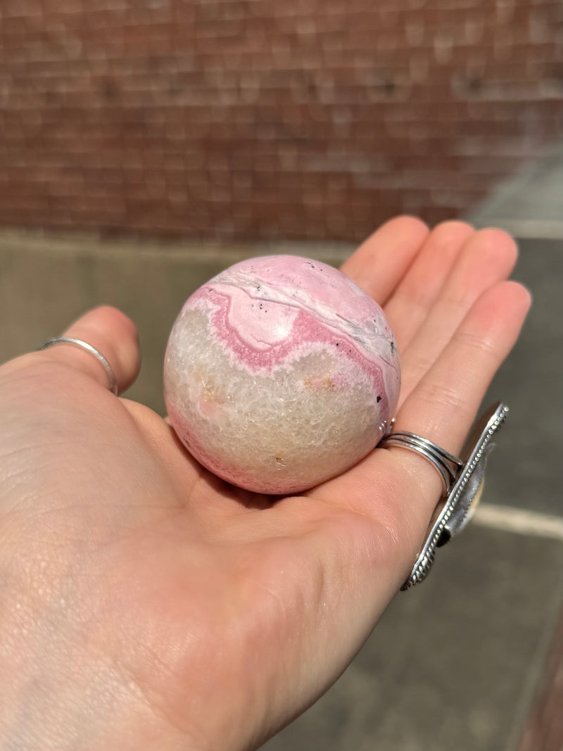 Rhodonite Sphere