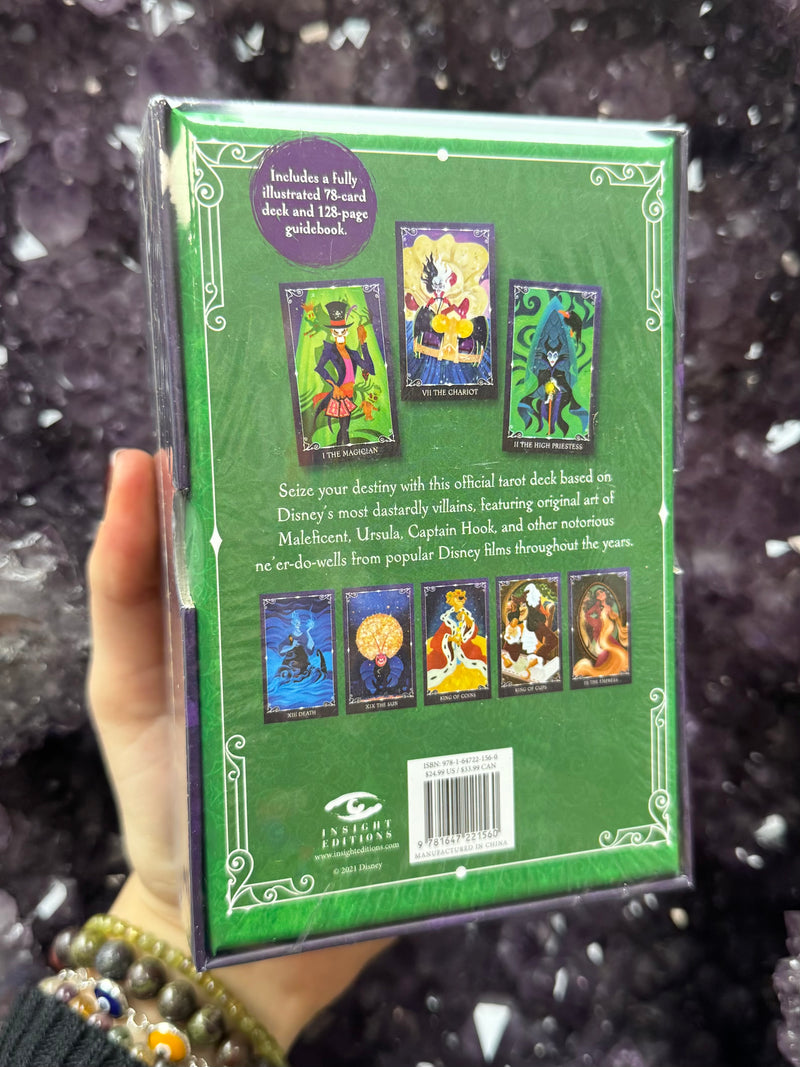 Disney Villains Tarot Deck and Guidebook