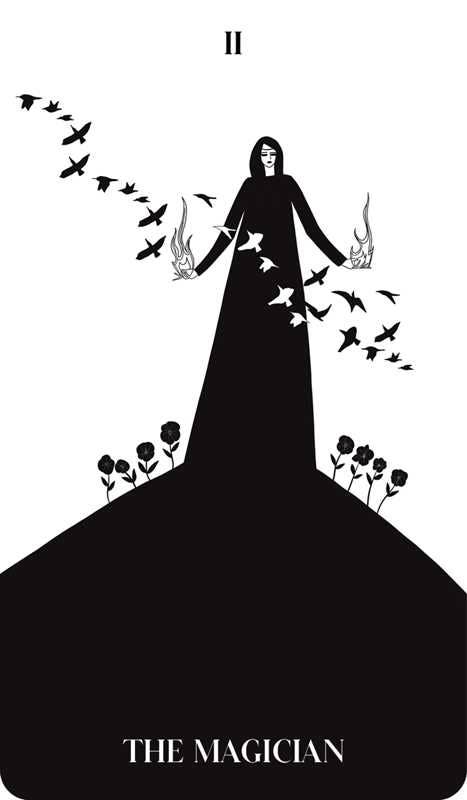Black Violet Tarot by Heidi Phelps