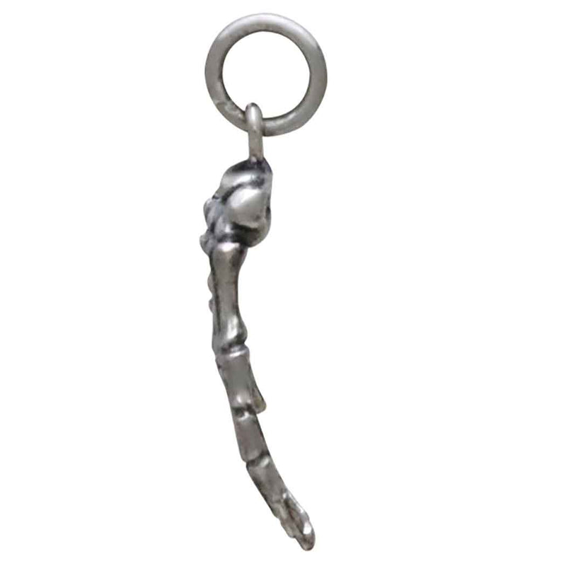 Sterling Silver Skeleton Hand Charm