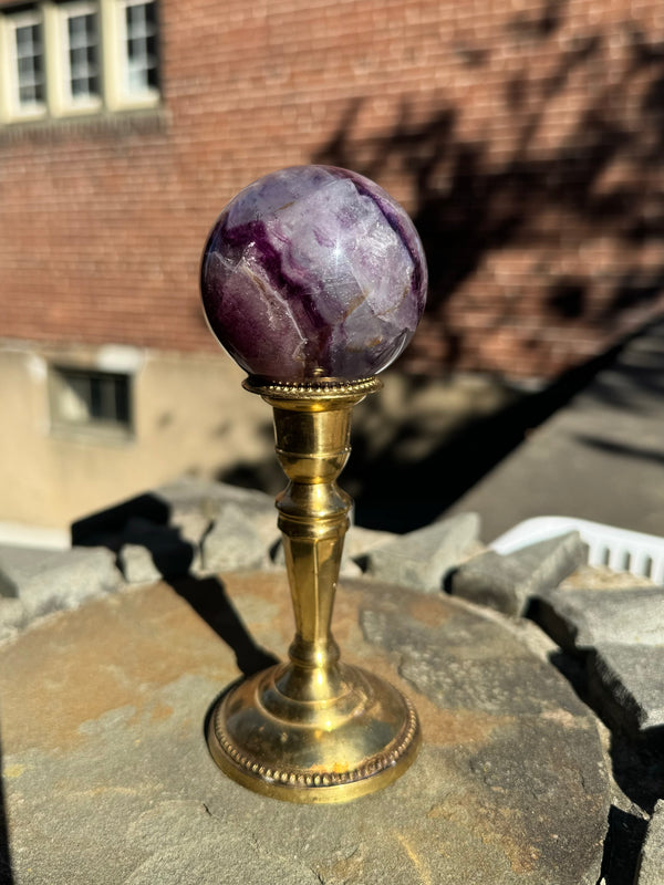 Fluorite Crystal Sphere