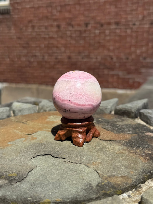 Rhodonite Sphere