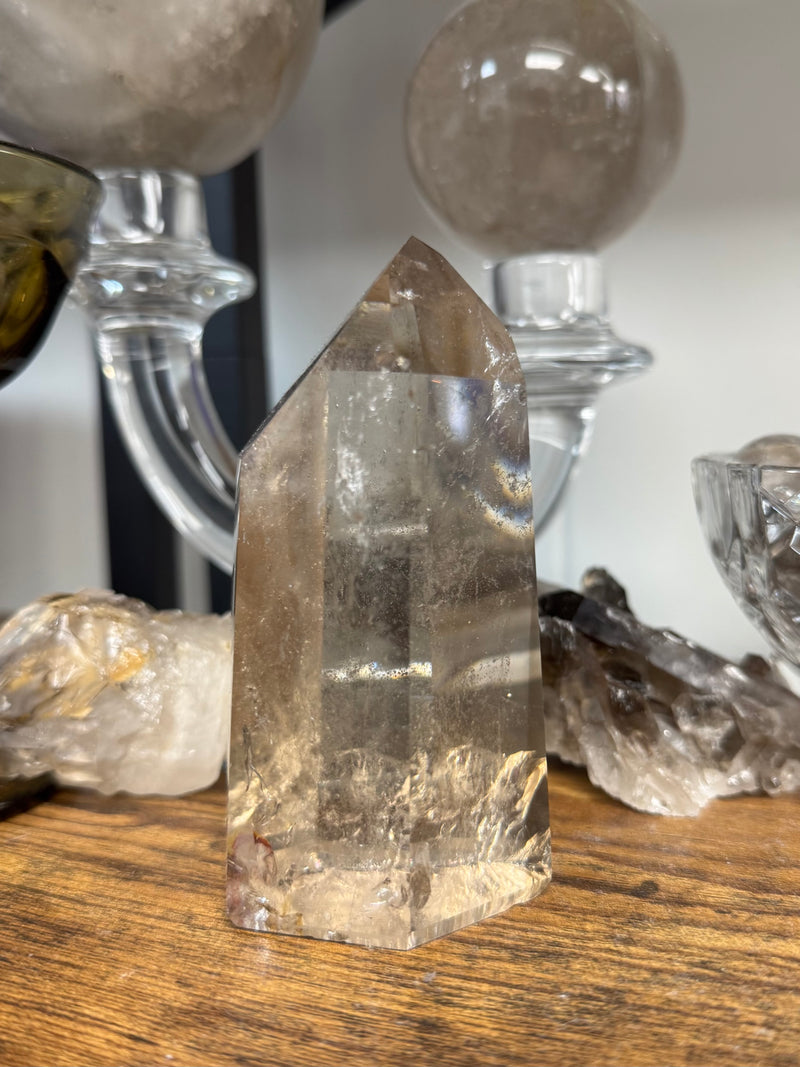 Smoky Quartz Crystal Tower