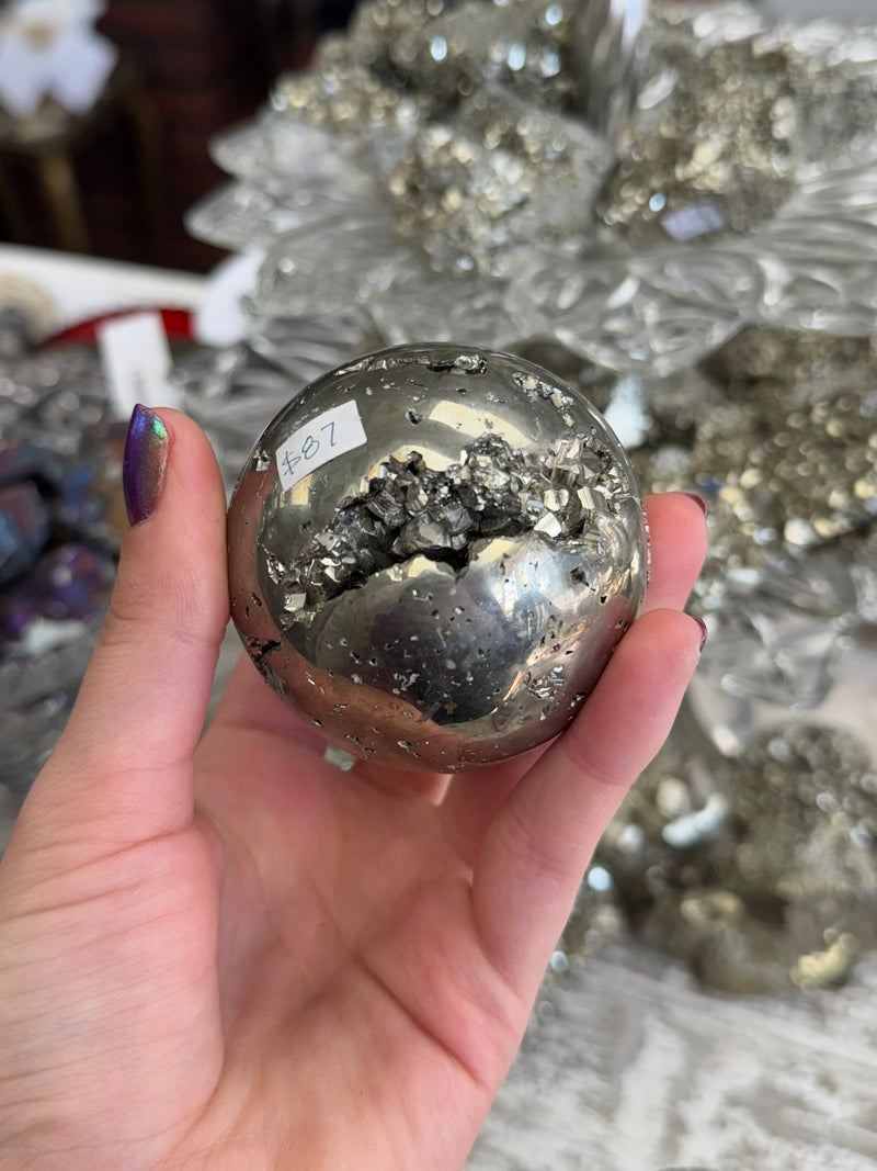 Pyrite Sphere