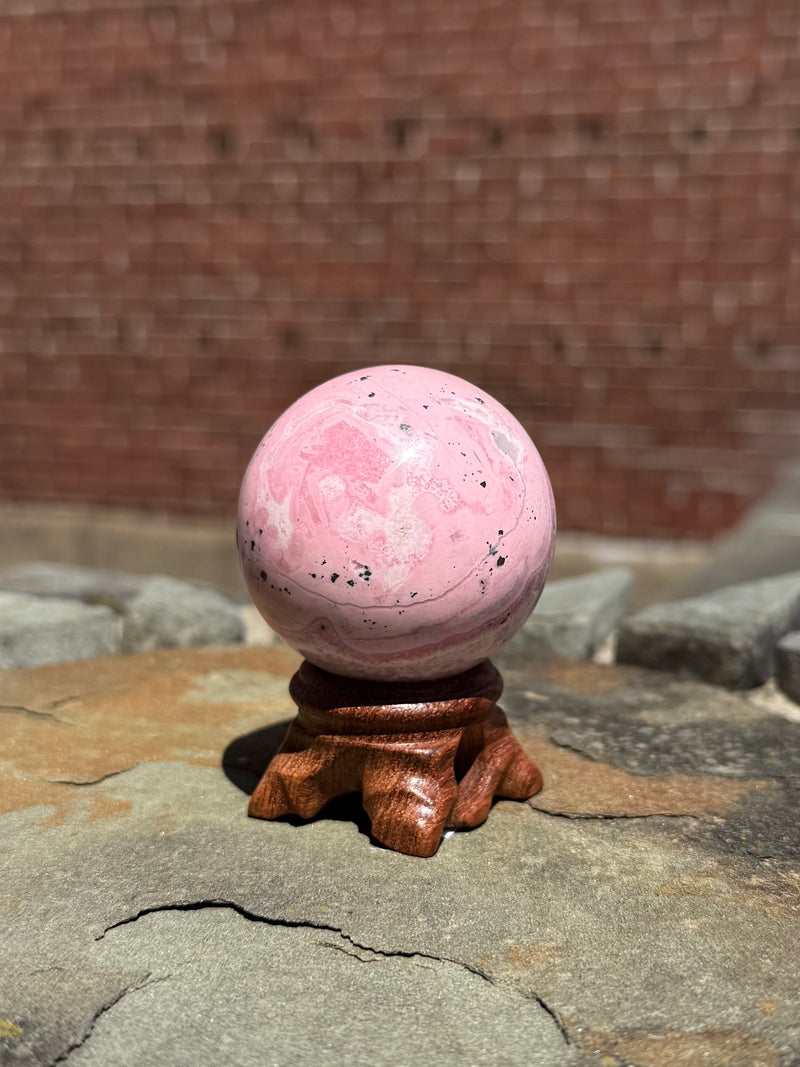 Rhodonite Sphere