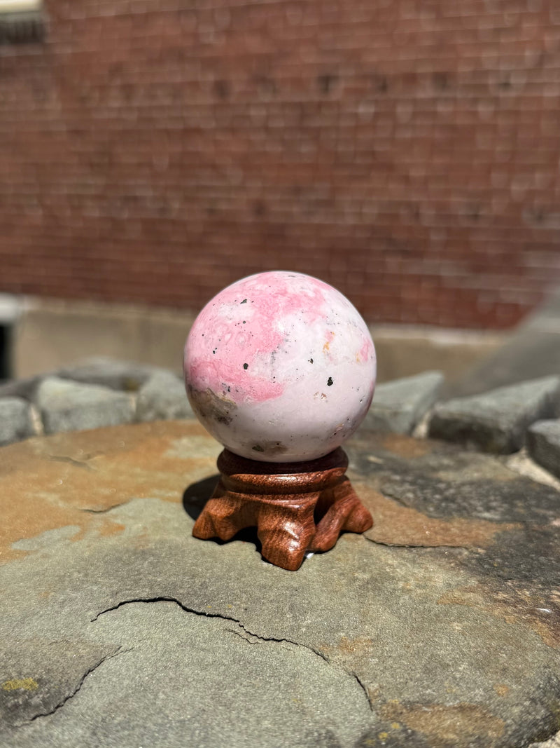 Rhodonite Sphere
