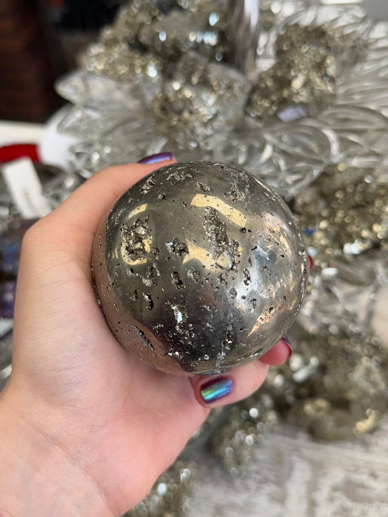 Pyrite Sphere