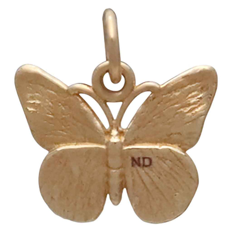 Bronze Monarch Butterfly Charm