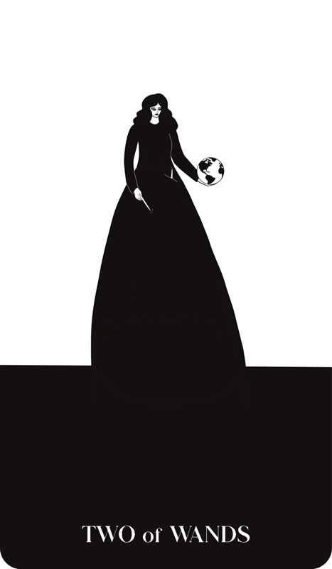 Black Violet Tarot by Heidi Phelps