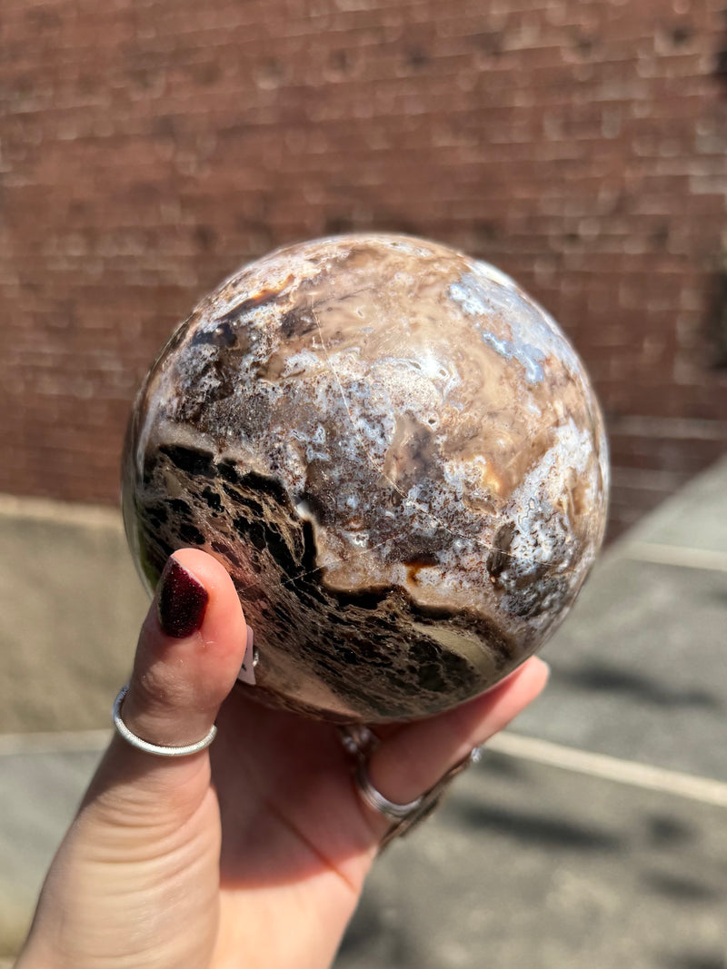 Black Opal Sphere