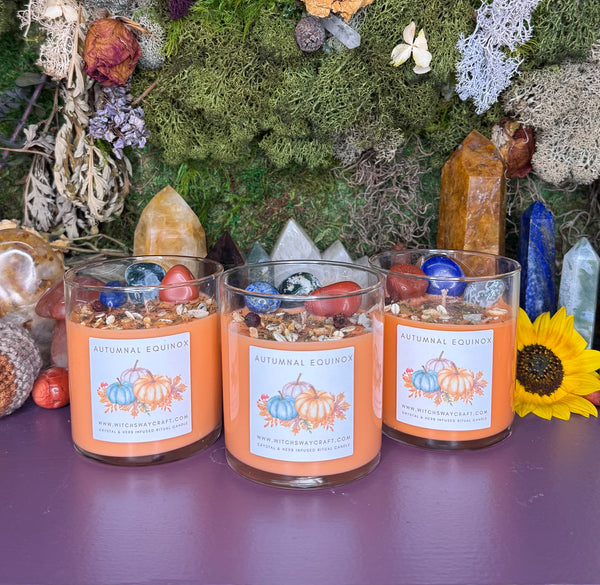 Fall Equinox Ritual Candle #1