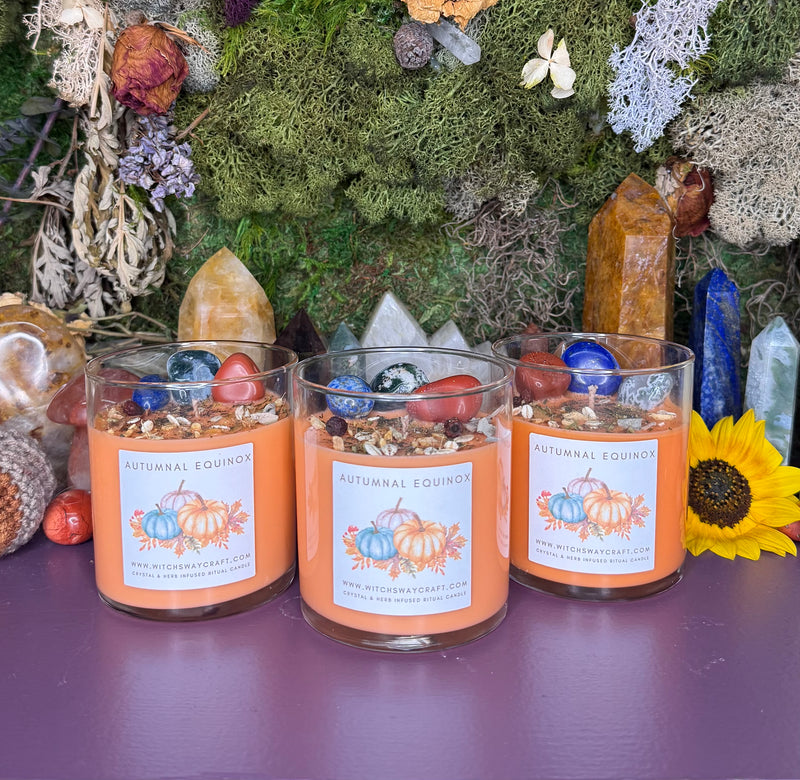 Fall Equinox Ritual Candle #1