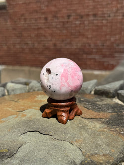 Rhodonite Sphere