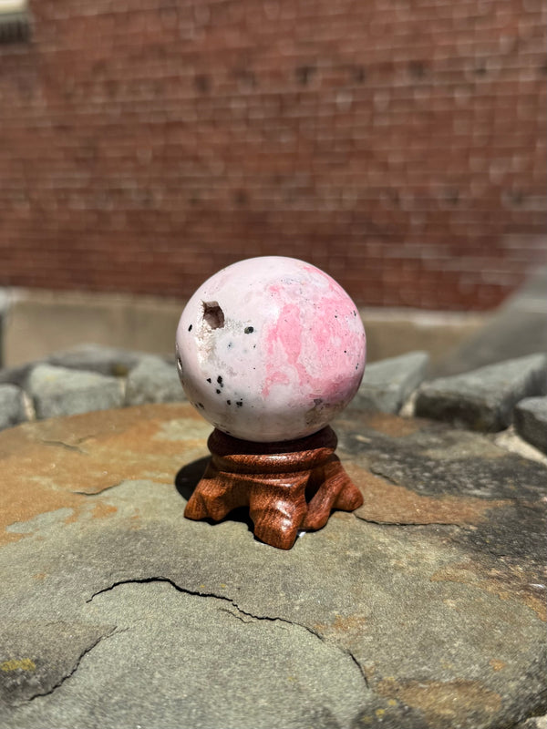 Rhodonite Sphere