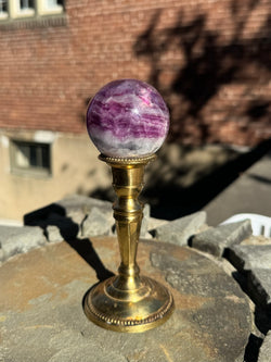 Fluorite Crystal Sphere