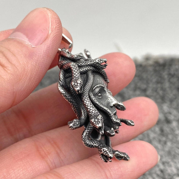 Stainless Steel Medusa Charm