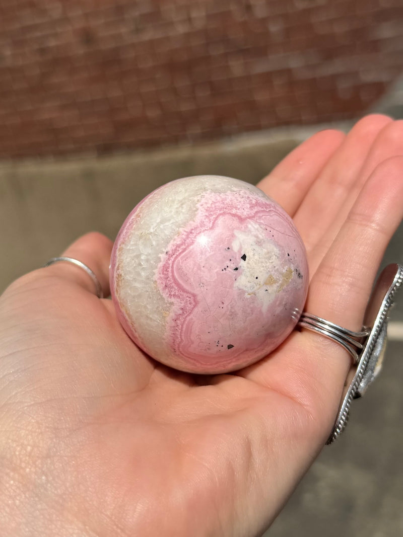 Rhodonite Sphere