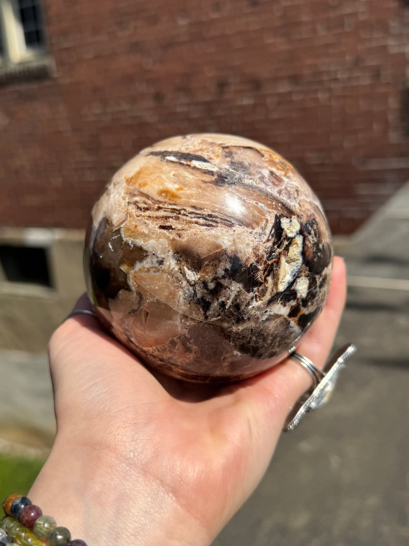 Black Opal Sphere