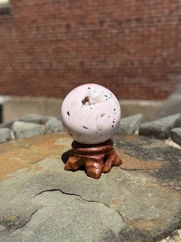 Rhodonite Sphere