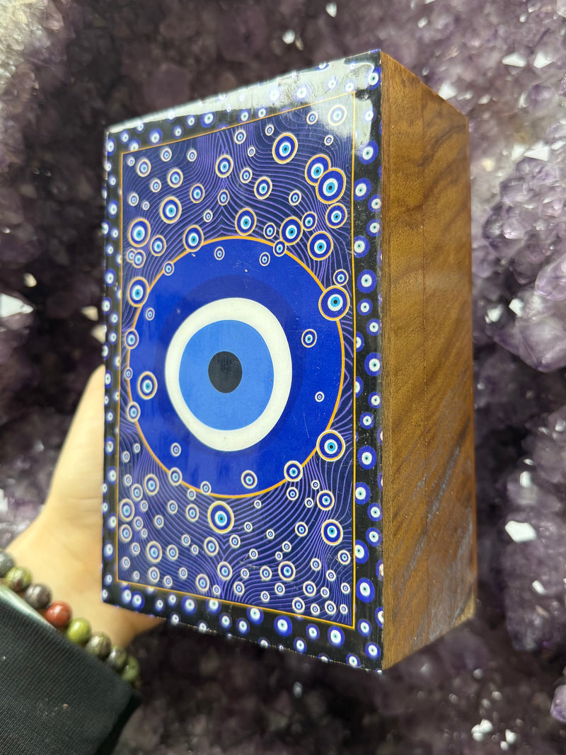 Evil Eye Tarot Card Box