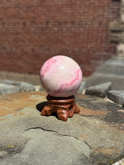 Rhodonite Sphere