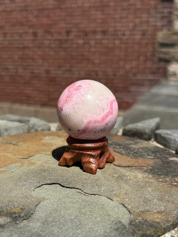Rhodonite Sphere