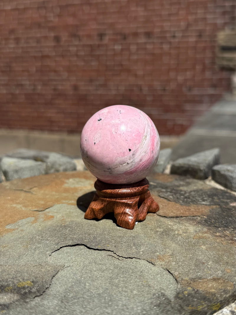 Rhodonite Sphere