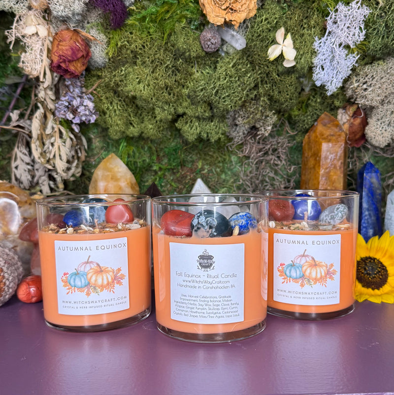 Fall Equinox Ritual Candle #1