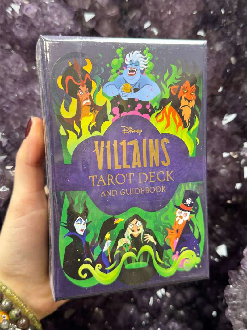 Disney Villains Tarot Deck and Guidebook