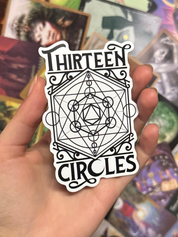 Thirteen Circles Logo Magnet