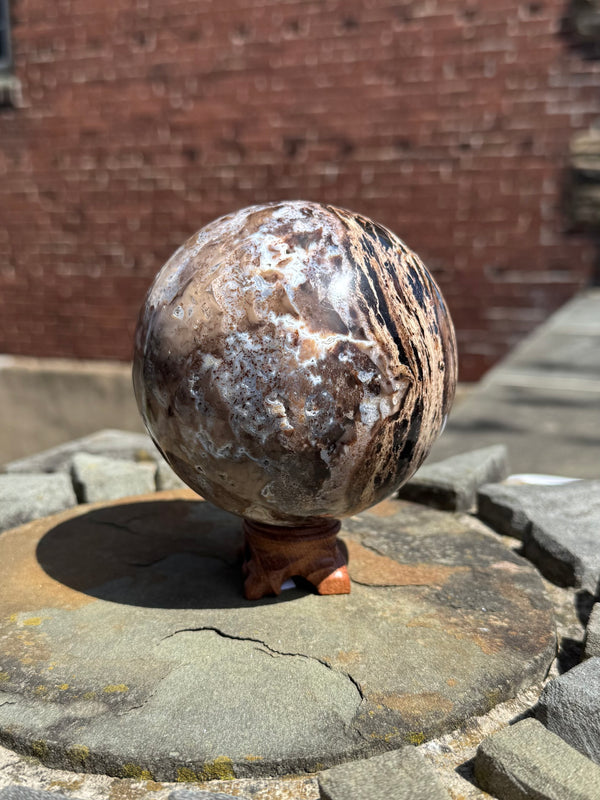 Black Opal Sphere