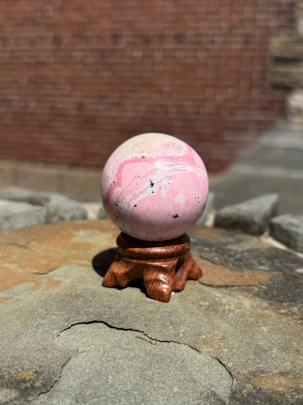 Rhodonite Sphere