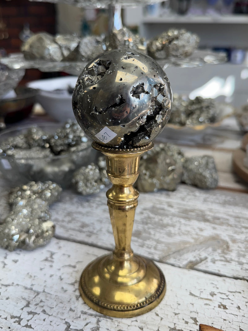 Pyrite Sphere