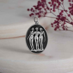 Sterling Silver Three Graces Pendant