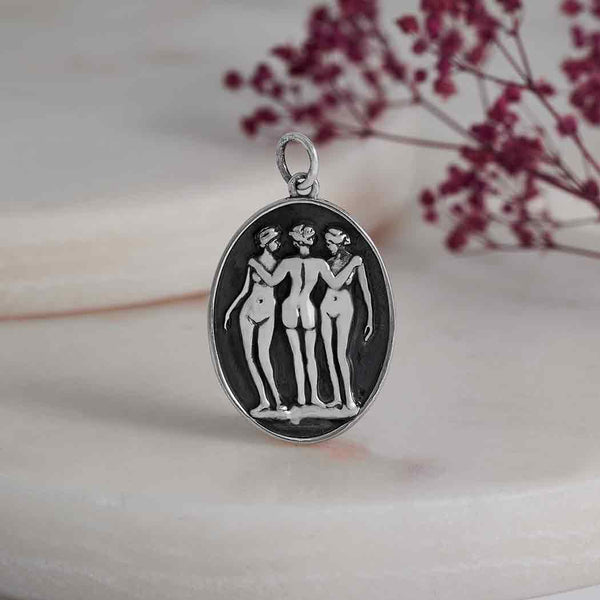 Sterling Silver Three Graces Pendant