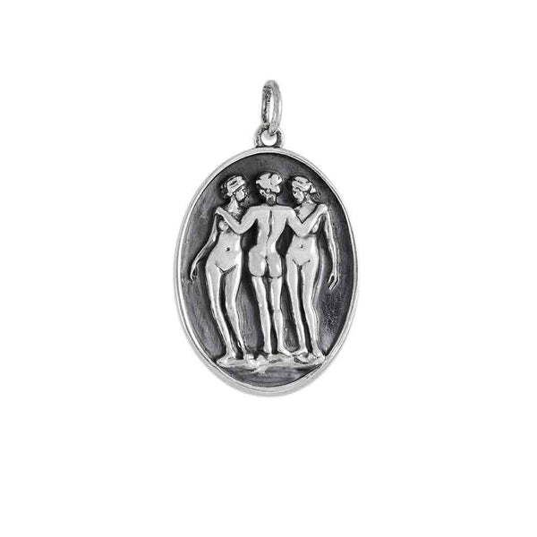 Sterling Silver Three Graces Pendant