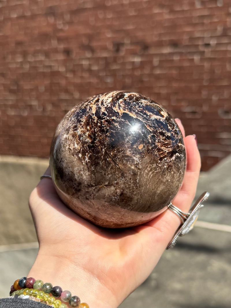 Black Opal Sphere